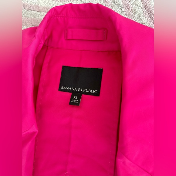 Banana Republic fuschia coat size XS (oversize). Great condition - Picture 4 of 5